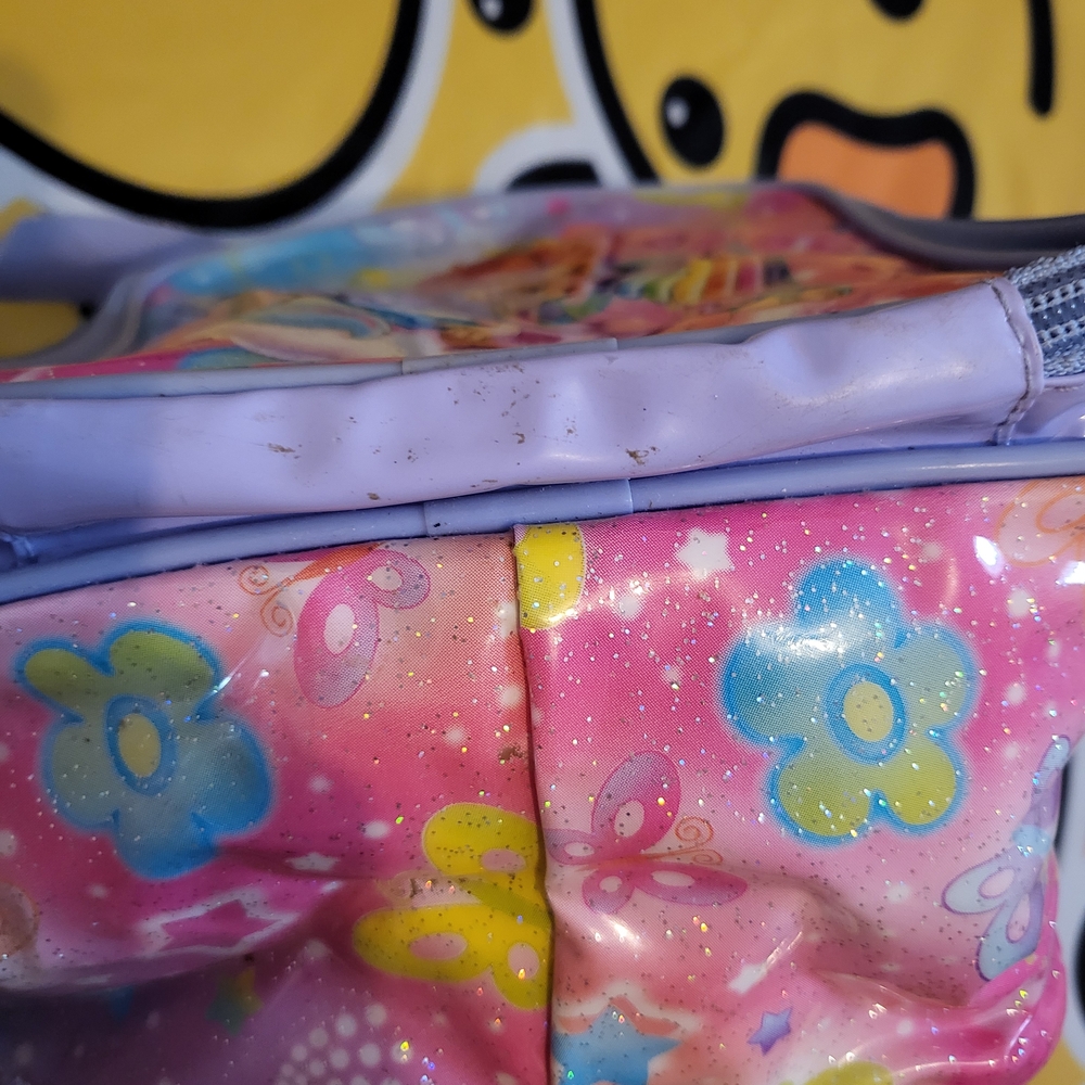 Colorful Angel Y2k 90s Lisa Frank Nostalgia Lunch Box Purse for Kids With Tag - Picture 2 of 7